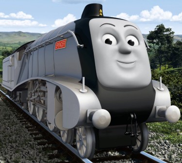 Spencer the silver express engine