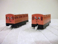 Annie and Clarabel coaches tomy