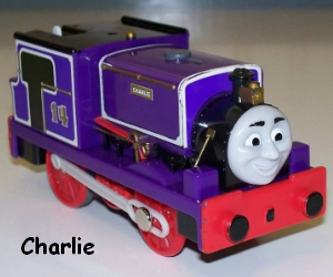 Charlie the purple engine