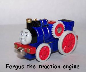 Fergus the traction engine