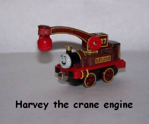 Harvey the crane engine