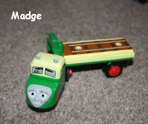 Madge is a snub nosed lorry wooden