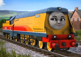 Rebecca the steam locomotive